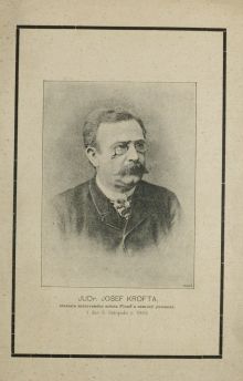 AmP, Sbírka úmrtních oznámení, Krofta Josef