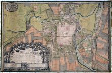 Archiv města Plzně, sbírka map a plánů, M 679. Rukopisný plán města Plzně 1821.