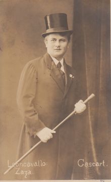 AmP, Sbírka fotografií, i. č. O14335, Emil Řezníček v opeře R. Leoncavalla Zaza, r. 1921