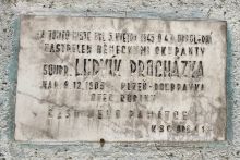 pamětní deska: Pamětní deska Ludvíku Procházkovi