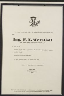 František X. Werstadt